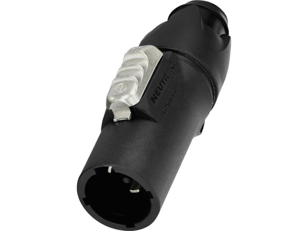 Neutrik NAC3MX-W-TOP, CuNi1Si0.2, Sort, Hvit, Polyamid, Polyoksymetylen (POM), Zink, IP65, 2,5 mm², 4 V