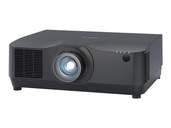 NEC PA1004UL - 3LCD-projektori - 3D - 10000 ANSI lumenia - WUXGA (1920 x 1200) - 16:10 - 1080p - ei linssiä - LAN - valkoinen - valkoinen
