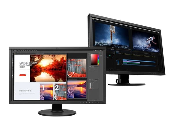 EIZO ColorEdge CS2740-BK - LED-näyttö - 27" - 3840 x 2160 4K @ 61 Hz - IPS - 350 cd/m² - 1000:1 - 10 ms - HDMI, DisplayPort, USB-C - musta - musta