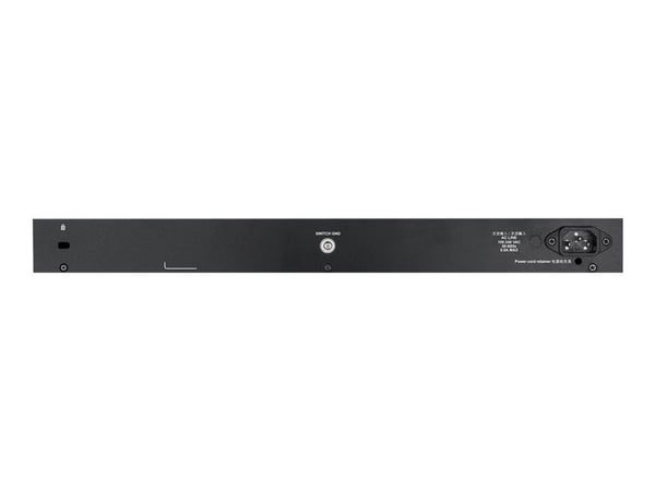 D-Link DGS 1250-28XMP - Switch - L3 Lite - smart - 24 x 10/100/1000 (PoE) + 4 x 10 Gigabit SFP+ - rackmonterbar - PoE (370 W)