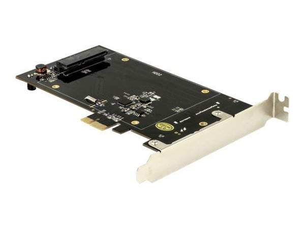 Delock PCI Express x1 Card for 2 x SATA HDD / SSD - Kontrollerkort - 2 Kanal - SATA 6Gb/s - PCIe 2.0 x1