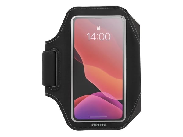 Streetz SPO-002, Armbænd eske, Universell, Universal, 16,5 cm (6.5"), Svart