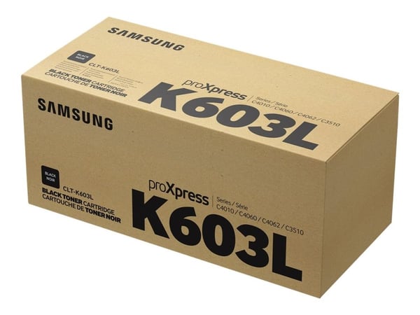 HP CLT-K603L - Høy ytelse - svart - original - tonerpatron (SU214A) - for ProXpress SL-C4010N, SL-C4010ND, SL-C4012ND, SL-C4060FX, SL-C4062FX