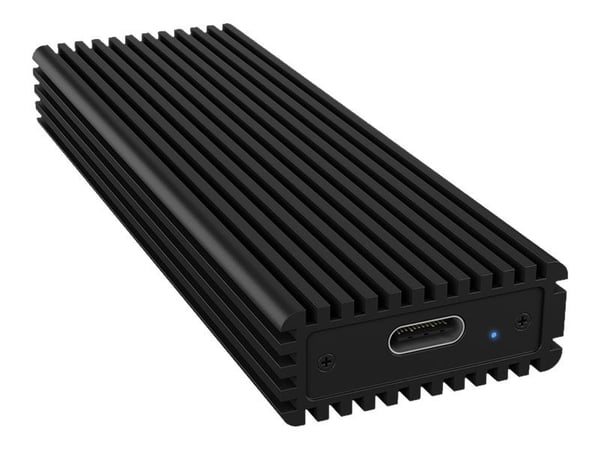 RaidSonic ICY BOX IB-1816M-C31 - Lagringspakning - M.2 - M.2 Card - NVME - USB 3.1 (Gen 2) - sort