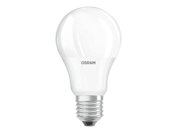 OSRAM LED STAR Classic A - LED-lyspære - form: A60 - mattslipt finish - E27 - 8.5 W (ekvivalent 60 W) - klasse F - varmt hvitt lys - 2700 K