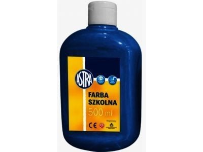 Astra skolefarge 500 ml mørkeblå