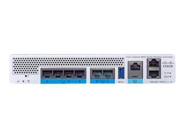 Cisco Catalyst 9800-L langaton ohjain - verkko-ohjain - 10 GigE - Wi-Fi 6 - 1U - telineasennettava