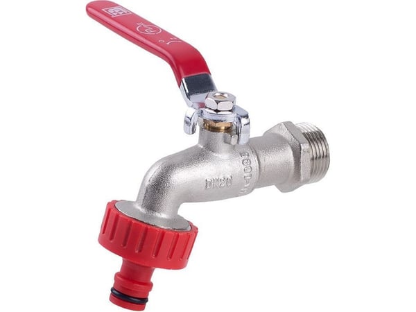 Perfexim kuleventil for tappevann DN15 med slangekobling PHA-009