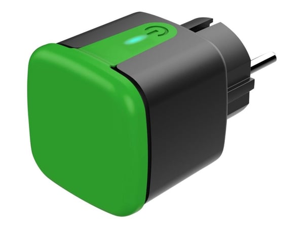 DELTACO SH-OP01 - Smartplugg - trådløs - 802.11b/g/n - 2.4 Ghz - svart, grønn