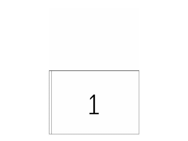 HERMA Premium - Papir - matt - permanent selv-adhesiv - hvit - 148.5 x 205 mm 400 etikett(er) laminerte adresseetiketter