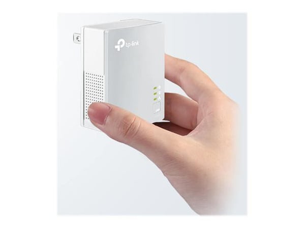 TP-Link TL-PA4010 KIT - Starter Kit - strømlinjeadaptersett HomePlug AV (HPAV) - veggpluggbar (en pakke 2)