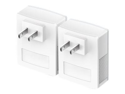 TP-Link TL-PA4010 KIT - Starter Kit - strømlinjeadaptersett HomePlug AV (HPAV) - veggpluggbar (en pakke 2)