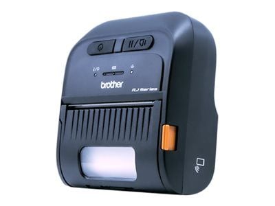 Brother RuggedJet RJ-3035B - Kvitteringsskriver - direktetermisk - Rull (7,9 cm) - 203 dpi - inntil 101.6 mm/sek - USB 2.0, NFC, Bluetooth 5.0