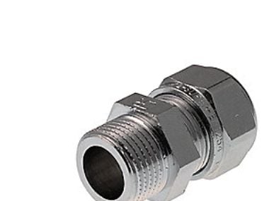 Overg. 1/2 - 12 MM M/np. - Forkr. Compression Fit.