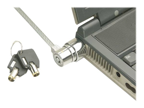 Lindy Notebook Security Cable, Barrel Key Lock - Lås för säkerhetskabel - 1.6 m