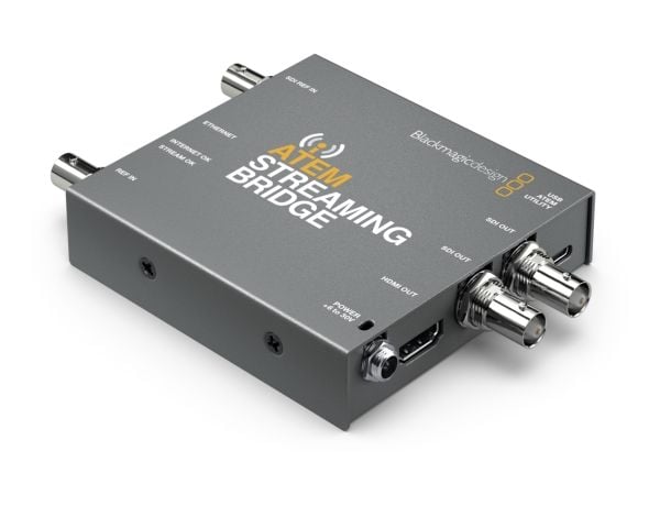 Blackmagic ATEM Streaming Bridge - H.264 streaming media decoder