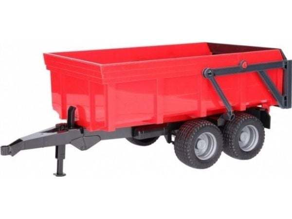 Bruder Tipping trailer red toy