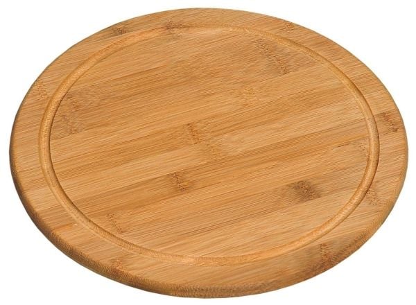 Kesper 58444, Rund, Bamboo, Trä, Monokromatiskt, 300 mm, 300 mm