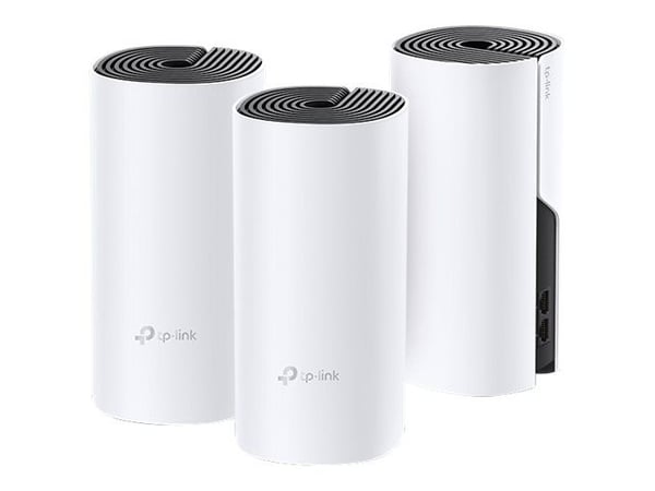 TP-Link Deco P9 - Wi-Fi-system - (3 rutere) - inntil 6000 kvadratfot 1GbE - Wi-Fi 5 - Dobbeltbånd