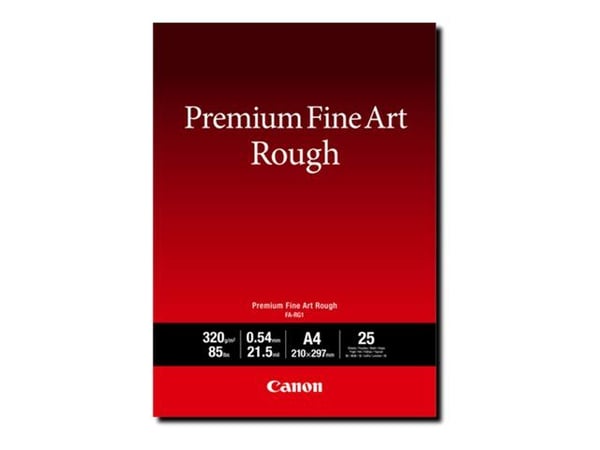 Canon Premium FA-RG1 - Ru - 21,5 mille - A4 (210 x 297 mm) - 320 g/m² - 25 ark kunstpapir - for imagePROGRAF PRO-1000