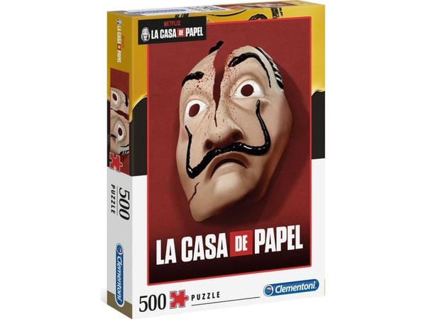 Clementoni - Money Heist (La Casa de Papel) - puslespill - 500 deler
