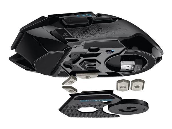 Logitech Gaming Mouse G502 (Hero) - Mus - optisk - 11 knappar - kabelansluten - USB