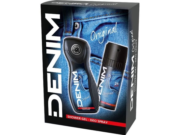 Gift denim Original (Deospray 150ml + Duschgel 250ml)