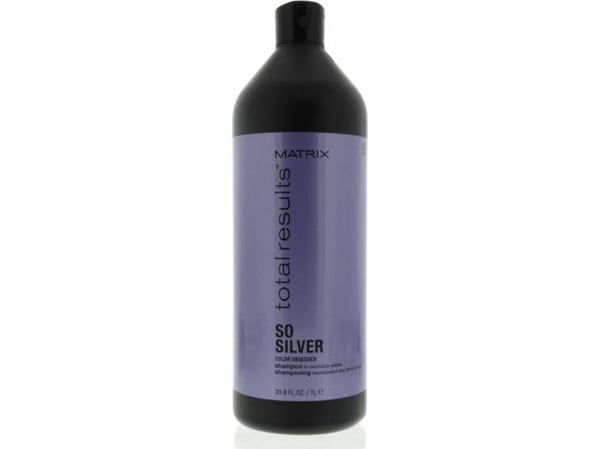 MATRIX Total Results Color Obsessed So Silver Shampoo vaaleille ja harmaille hiuksille 1000ml