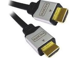 PREMIUMCORD-kabel HDMI A - HDMI A M/M 10 m med gullbelagte metall HQ-kontakter (kphdmg10)