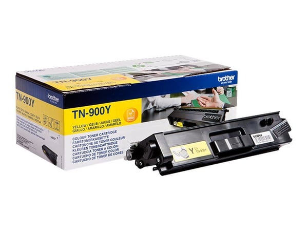 Brother TN-900YP, 6000 sivua, Keltainen, 1 kpl