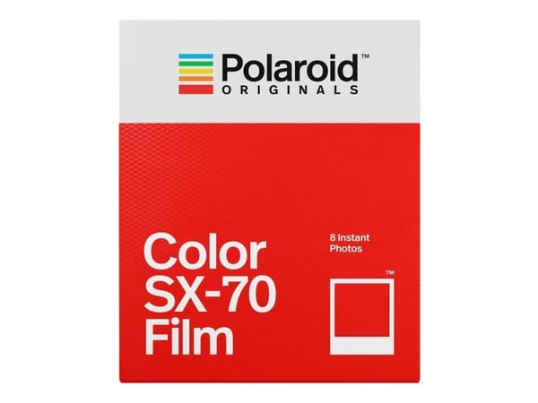 Polaroid Originals - Färgfilm för snabbframkallning - SX-70 - ISO 160 - 8 exponeringar