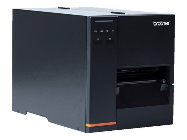 Brother TJ-4120TN - Etikettskrivare - direkt termisk/termisk överföring - Rulle (12 cm) - 300 dpi - upp till 178 mm/sek - LAN, seriell, USB-värd, U...