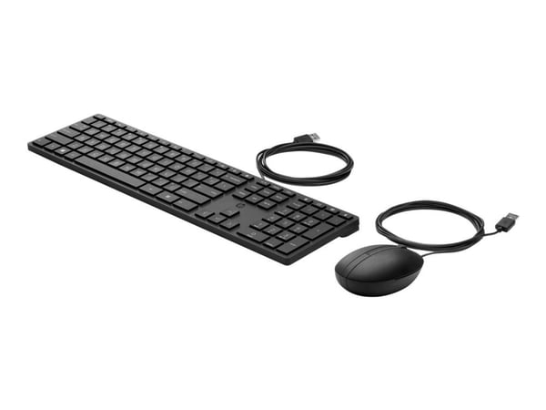 HP Desktop 320MK - Tastatur- og mussett - for HP 246 G7, 340 G7; EliteBook 830 G6; ProBook 440 G7, 445 G6, 455 G6, 635, 645 G4