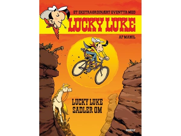 En extraordinr berttelse med Lucky Luke: Lucky Luke sadlar om | Mawil ...