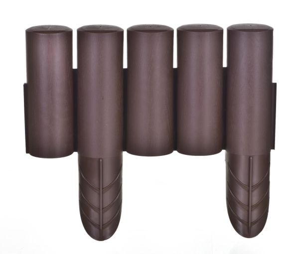 Prosperplast palisadehage Plus 2350 x 250/150 mm, brun (IPALPLUS-R222)