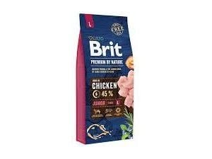 Brit Premium by Nature Junior L, Valp, Kyckling, 15 kg, Maxi (26 - 44 kg), Vitamin A,Vitamin D3,Vitamin E, Allmän hälsa
