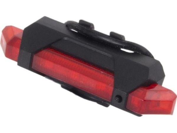 Esperanza VELORUM - Sykkelbaklykt - LED - 5-modus - rødt lys