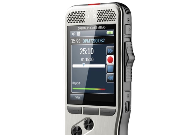 Philips Pocket Memo DPM7200 - Taleopptaker - 200 mW