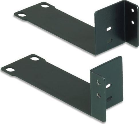 ATEN 2X-031G, Kiinnityskiinnike, Musta, 1U, VK1100, 260 g, 2 kpl
