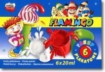 Titanum plakatfarger Flamingo 6 farger (TITA0480)