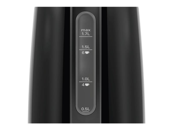 Bosch DesignLine TWK3P423 - Kjele - 1.7 liter - 2.4 kW - svart