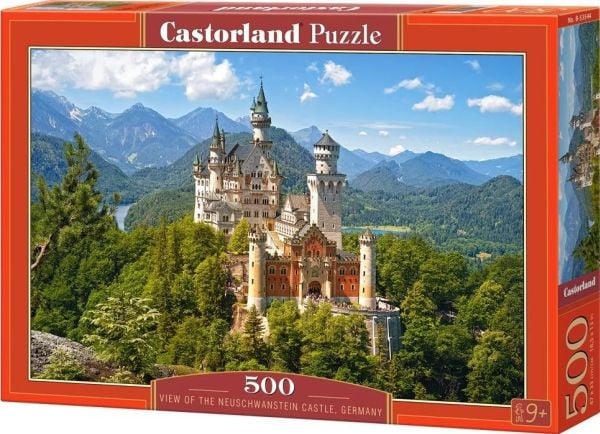 Castorland Puzzle 500 Neuschwansteinin linna CASTOR