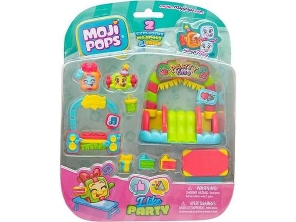 MagicBox Moji Pops I Like Party, Action/ Eventyr, Flerfarget