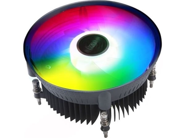 Akasa Vegas Chroma AM - Prosessorkjøler - (for: AM3+, AM4, AM5) - anodisert aluminium - 120 mm - svart