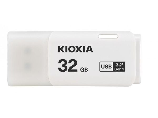 USB-nyckel 3.0 Kioxia TransMemory U301, 32 GB, vit