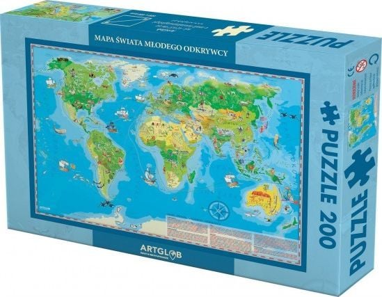 Artglob Puzzle 200 - The Young Explorer's World