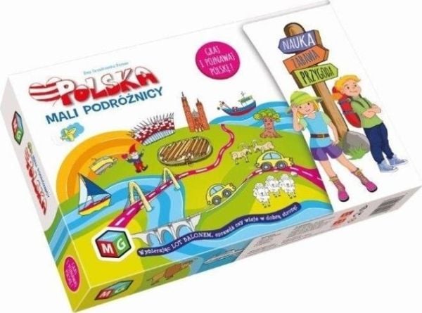 Multigra Mali Podróznicy-polsk pedagogisk spill GR0292