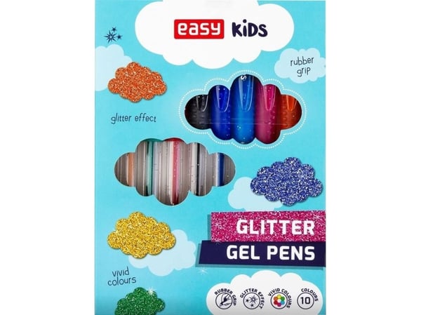 Easy Zelopis glitter 10 farger EASY