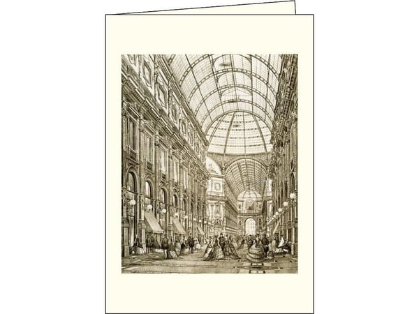 Rossi Karnet z kopertą ITW 016 Milano Galleria Vittorio Galleria Vittorio