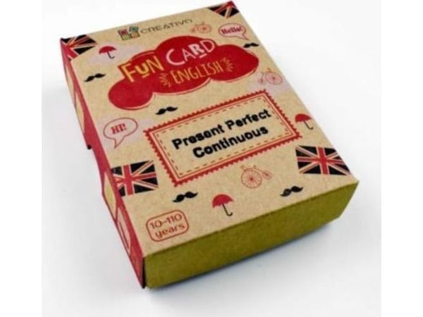 Creativo Fun Card engelsk Present Perfect Continuous Creativo Fun Card engelsk Present Perfect Continuous